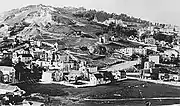 Excavation begins for the Gray Brother's Quarry in 1899.