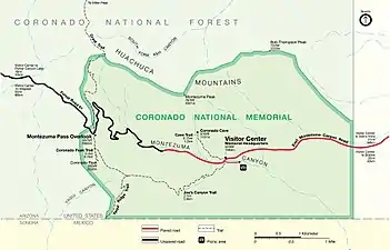 NPS park map