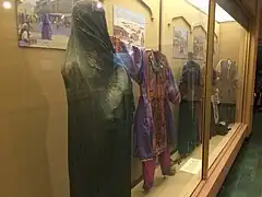 A range of costumes worn by women in Islamic Asia