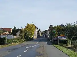 Southern entrance of the town.