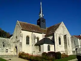 The church in Courteuil