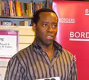 Head and shoulders of a young black man