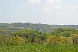 Hills west of Barnards