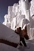 The summit ridge of Cradle Mountain