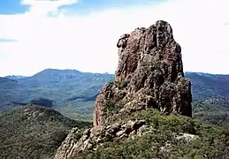 Crater Bluff in the Warrumbungles, New South Wales