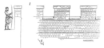 Usage of merlons, from Eugène Viollet-le-Duc's Dictionnaire raisonné de l’architecture française du XIe au XVIe siècle