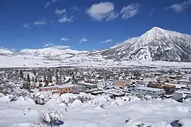 Crested Butte – the town and mountain