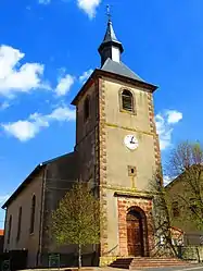 The church in Crévic