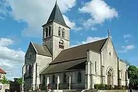 The church of Crézancy