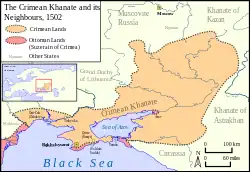 The Crimean Khanate in 1502