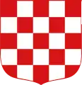 Coat of arms used in 1990, before adoption of the current coat of arms