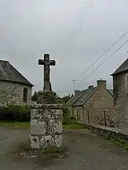 The cross of Saint-Guéhen, in Saint-Carreuc