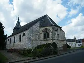 The church in Croixrault