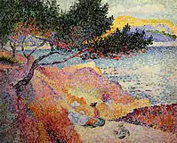 Henri-Edmond Cross, 1906–07, La baie à Cavalière, Musée de l'Annonciade, Saint-Tropez, France