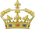 Heraldic Crown of the Dauphin of France.