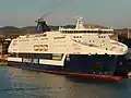 MS Cruise Roma in Civitavecchia, Italy.