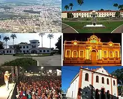 Landscape of the city, Rectory of Federal University of Recôncavo da Bahia,  EMBRAPA Cassava & Fruits headquarters, City Hall, Saint John Festival and Cathedral Church