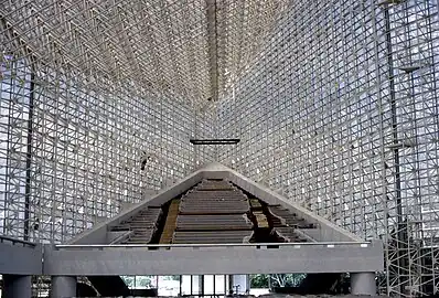 Interior of the Crystal Cathedral