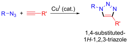 1,4 isomer from a CuI catalyst