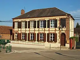 The town hall in Cuigy-en-Bray