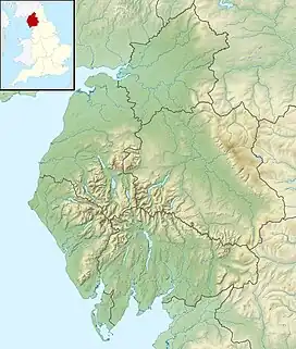 Morecambe Bay is located in Cumbria