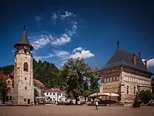 Piatra Neamț (Hungarian: Karácsonkő)