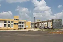 wide image of admin block,cutn