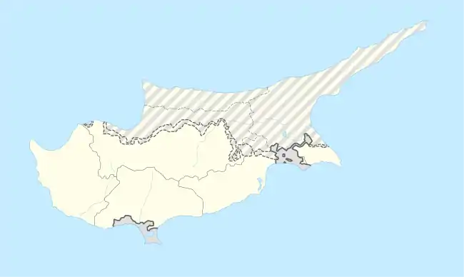 2005–06 Cypriot First Division is located in Cyprus