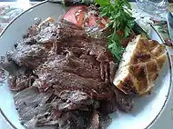 Turkish doner kebab