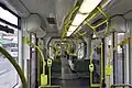 A D2-class tram interior