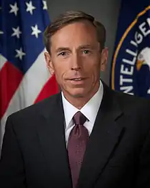 Retired general, Director of the Central Intelligence Agency David Petraeus