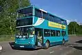 Arriva Shires & Essex Alexander ALX400 bodied DAF DB250LF at Northwood tube station in June 2014