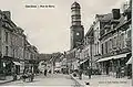 Doullens belfry, in the 19th century