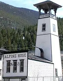 Alpine Hose, historic firehouse in Georgetown.