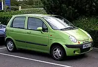 Facelifted M150-series Daewoo Matiz