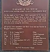 Memorial at Castricum aan Zee