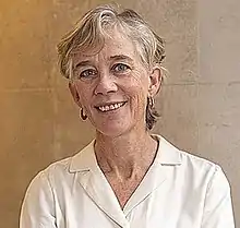 Photographic portrait of Angela McLean