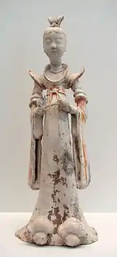 Tomb figure, 7th-8th century