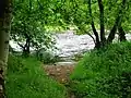 The old ford near Damhead over the River Ayr.