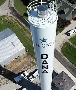 Water Tower in Dana