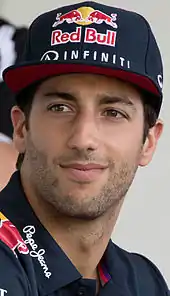 Daniel Ricciardo at the 2015 Malaysian Grand Prix