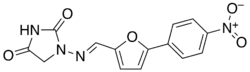 Structural formula of dantrolene