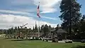 Veterans Memorial at Loggers Day field