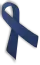 Dark blue ribbon