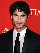 Colour photograph of Darren Criss in 2011