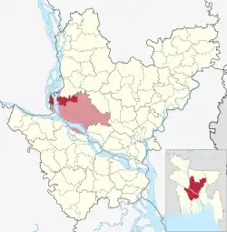 Location of Daulatpur