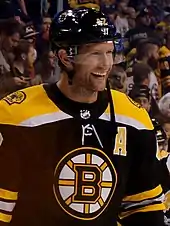 David Backes (B.S., 2014) - Olympic ice hockey forward