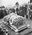 Graveside services at the Salt Lake City Cemetery