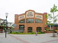 The former De Laval steam turbine factory in Nacka outside Stockholm, now converted to a conference centre.