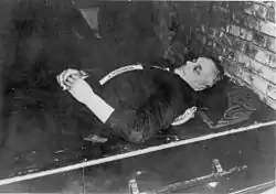 The body of Alfred Rosenberg